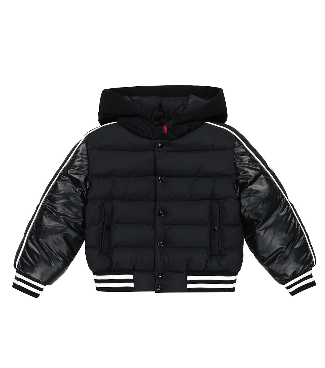 

Пуховик Мерих Moncler Enfant, черный
