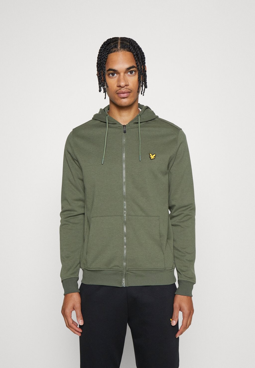 

Толстовка на молнии Lyle & Scott, Серый