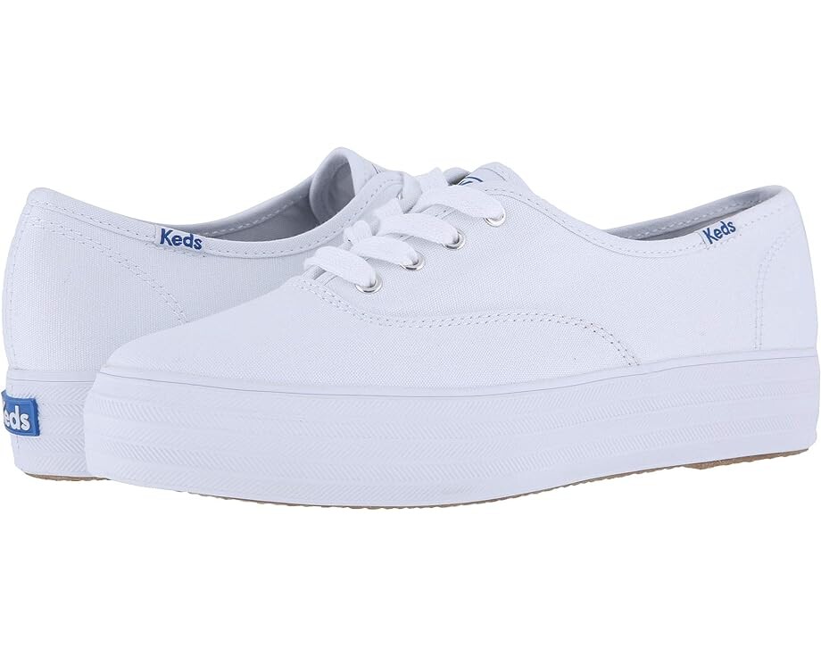

Кроссовки Keds Triple Core, цвет White Canvas