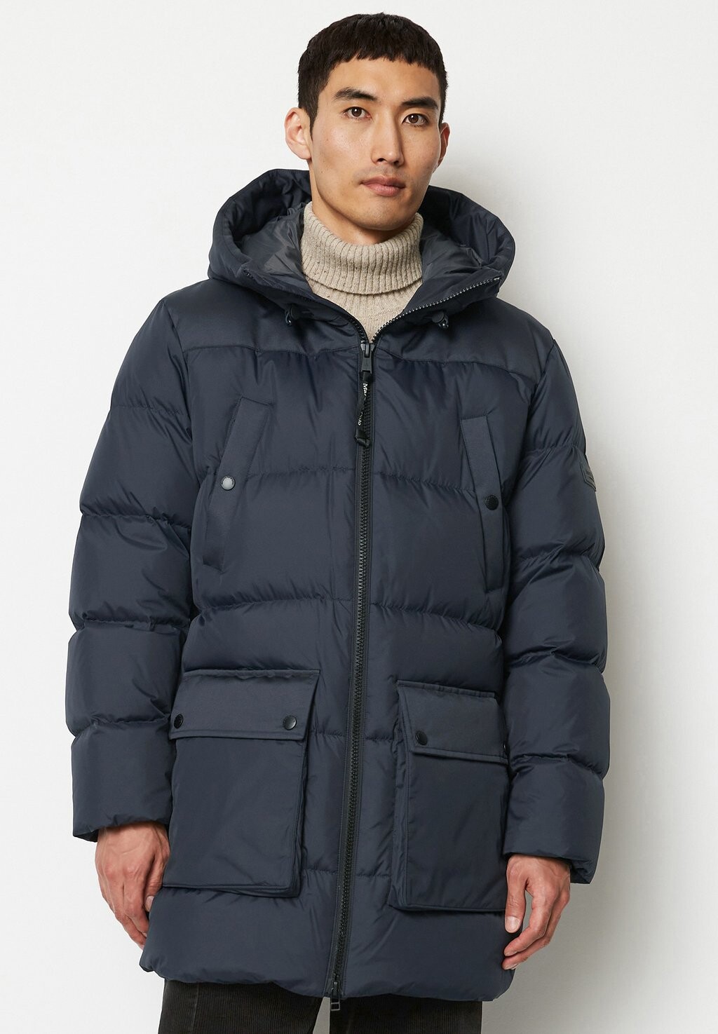 

Пуховик REGULAR AUS HOCHWERTIGER -PERFORMANCE Marc O'Polo, цвет dark navy