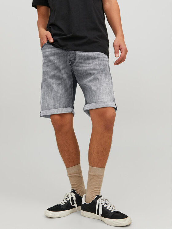 

Джинсовые шорты свободного кроя Jack&Jones, серый