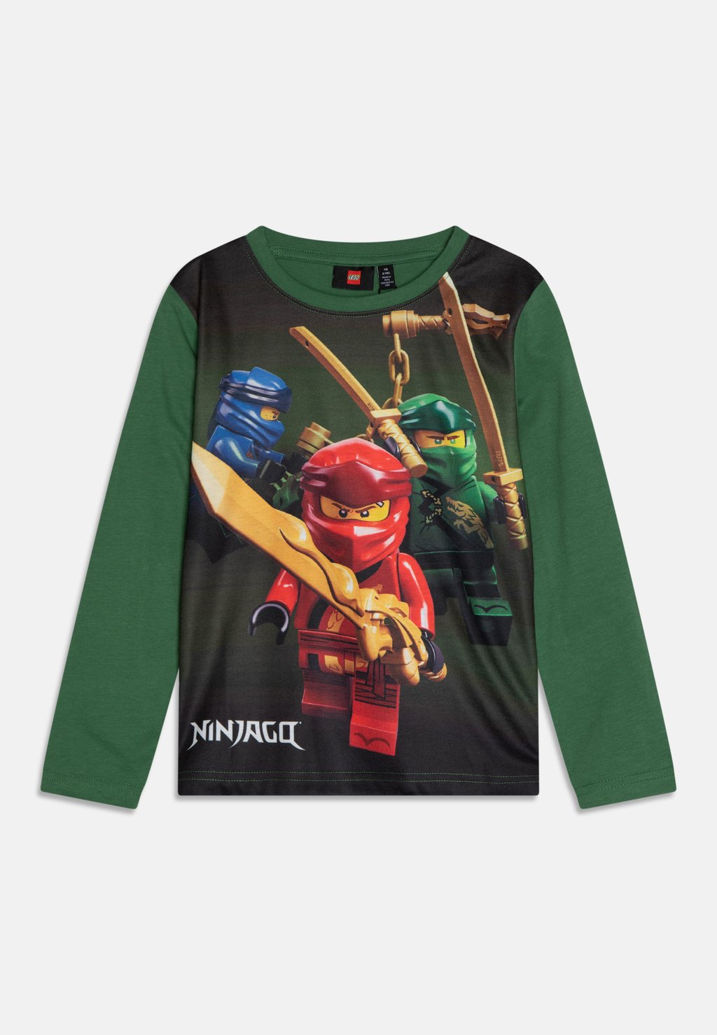 

Рубашка с длинным рукавом LEGO kidswear, цвет dark green