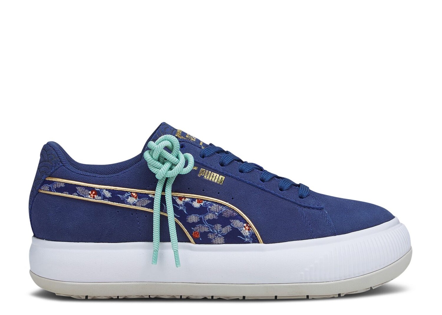 

Кроссовки Puma Mayu Kimono X Wmns Suede 'Elektro Blue', синий