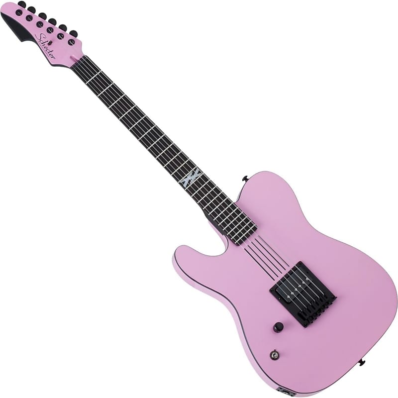 Электрогитара Schecter Machine Gun Kelly PT, Hot Pink, Left-Handed