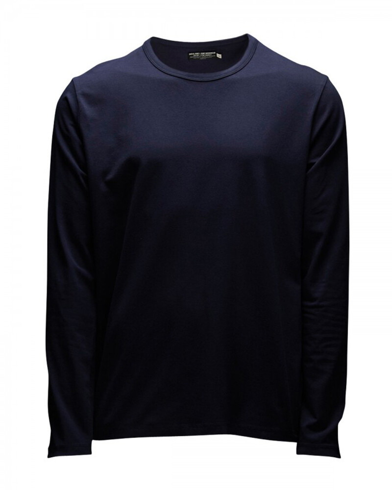 

Лонгслив Jack & Jones Langarmshirt Basic, синий