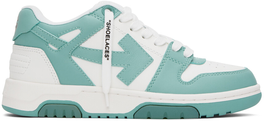 

Off-White Сине-белые кроссовки Out Of Office