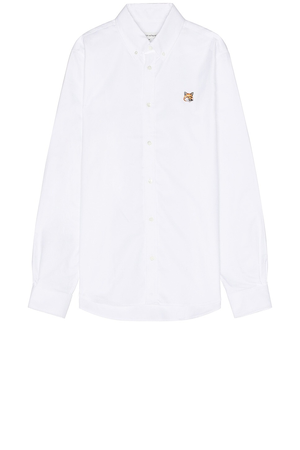 

Рубашка Maison Kitsune Button Down Classic, белый