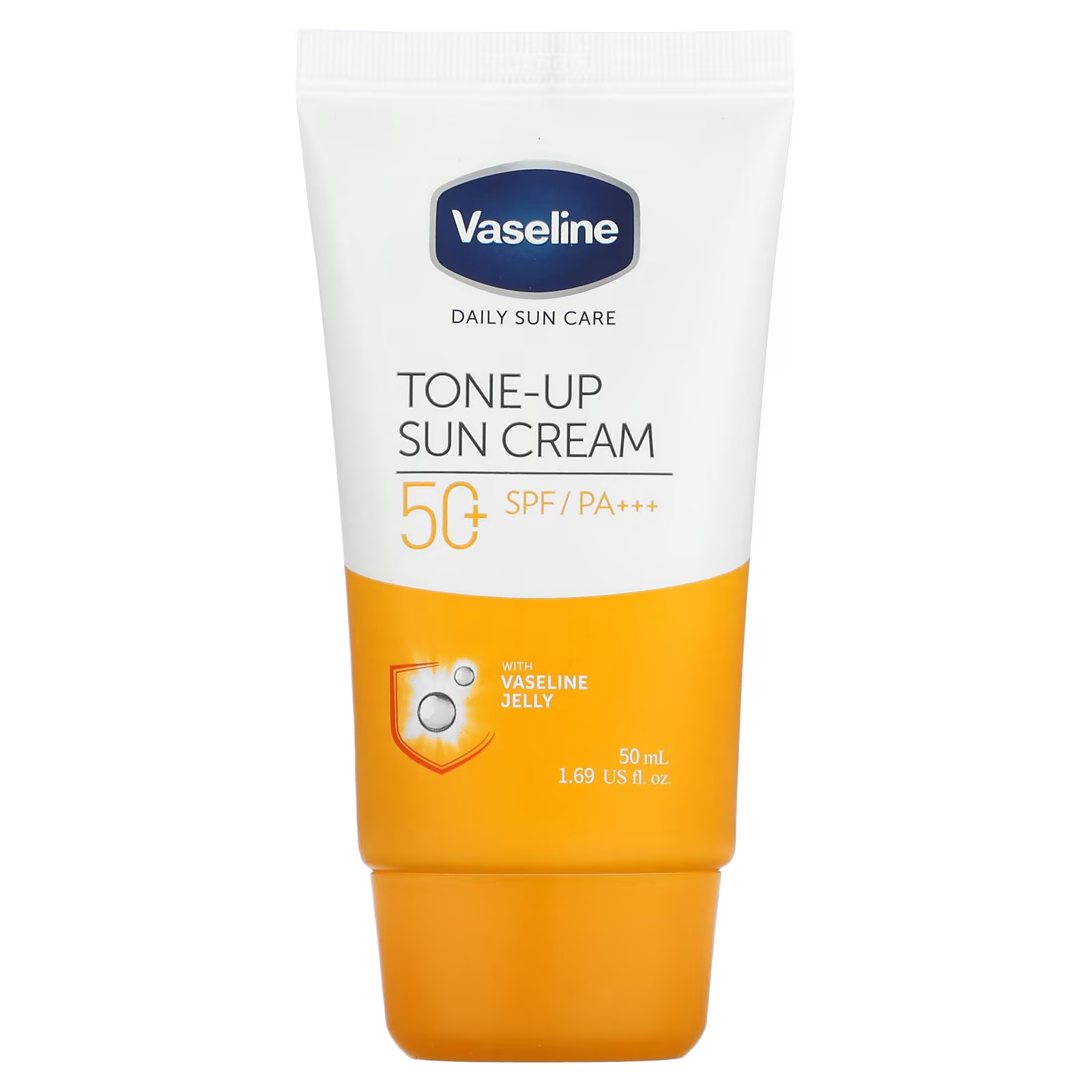 цена Тонизирующий солнцезащитный крем Vaseline Daily Sun Care SPF 50+ PA+++, 50 мл.