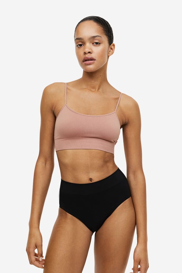 

Комплект из 2 бесшовных трусиков-бикини H&M