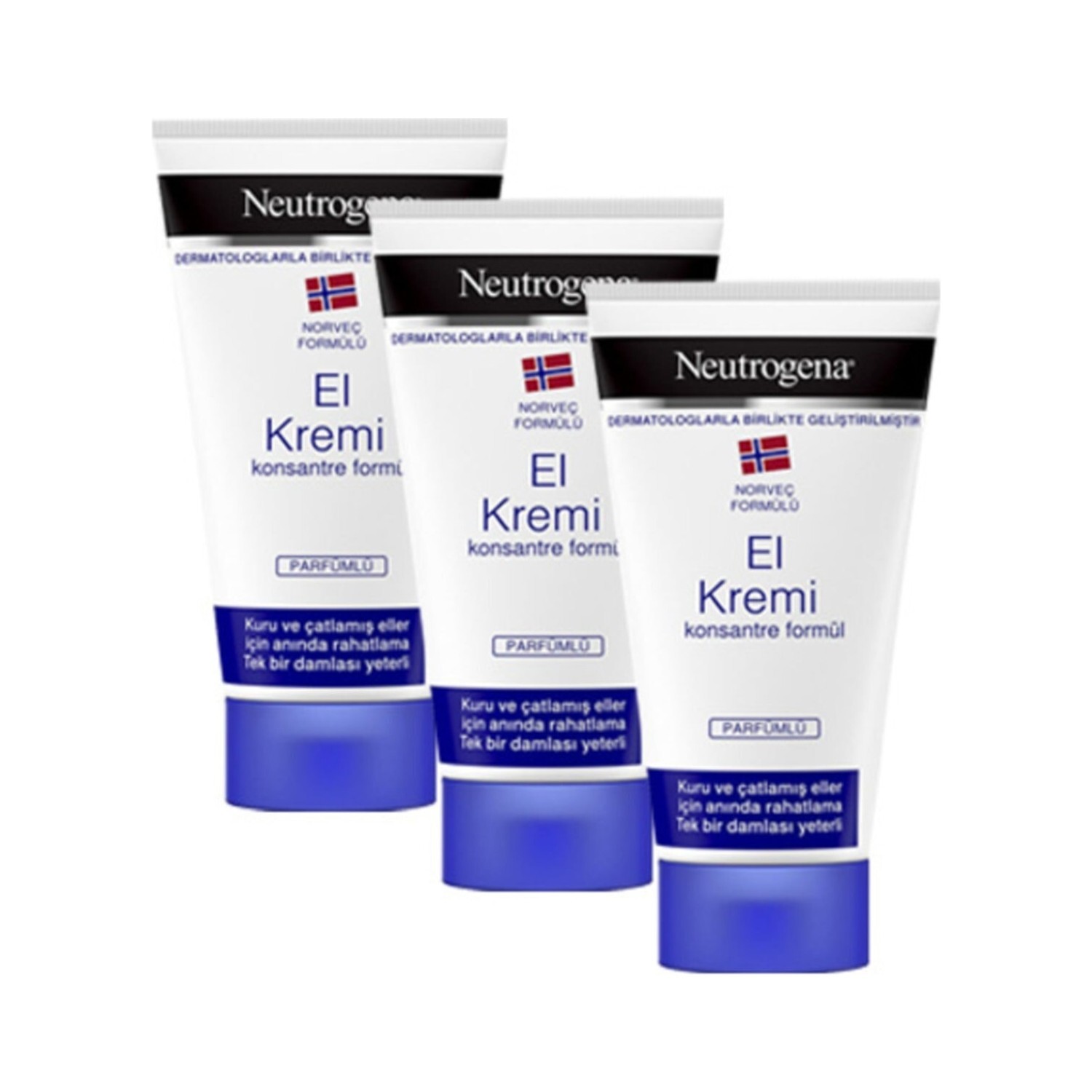 

Парфюмированный крем для рук Neutrogena 50 мл, 3 шт