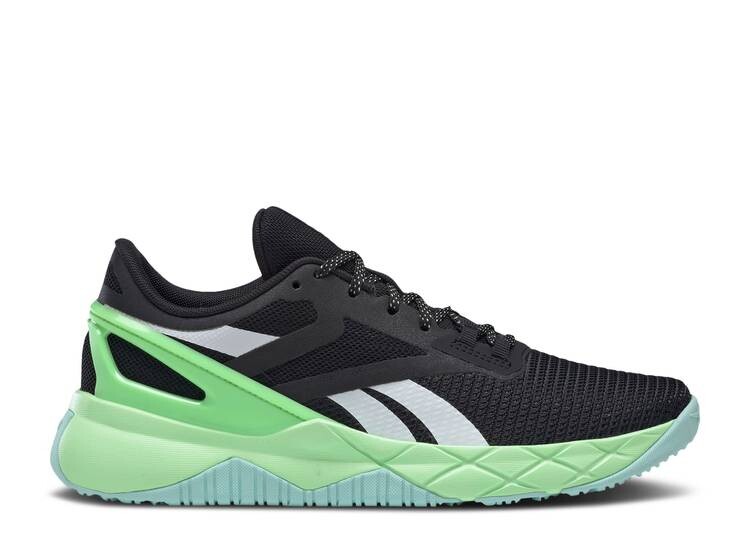 

Кроссовки Reebok WMNS NANOFLEX TR 'BLACK NEON MINT', черный