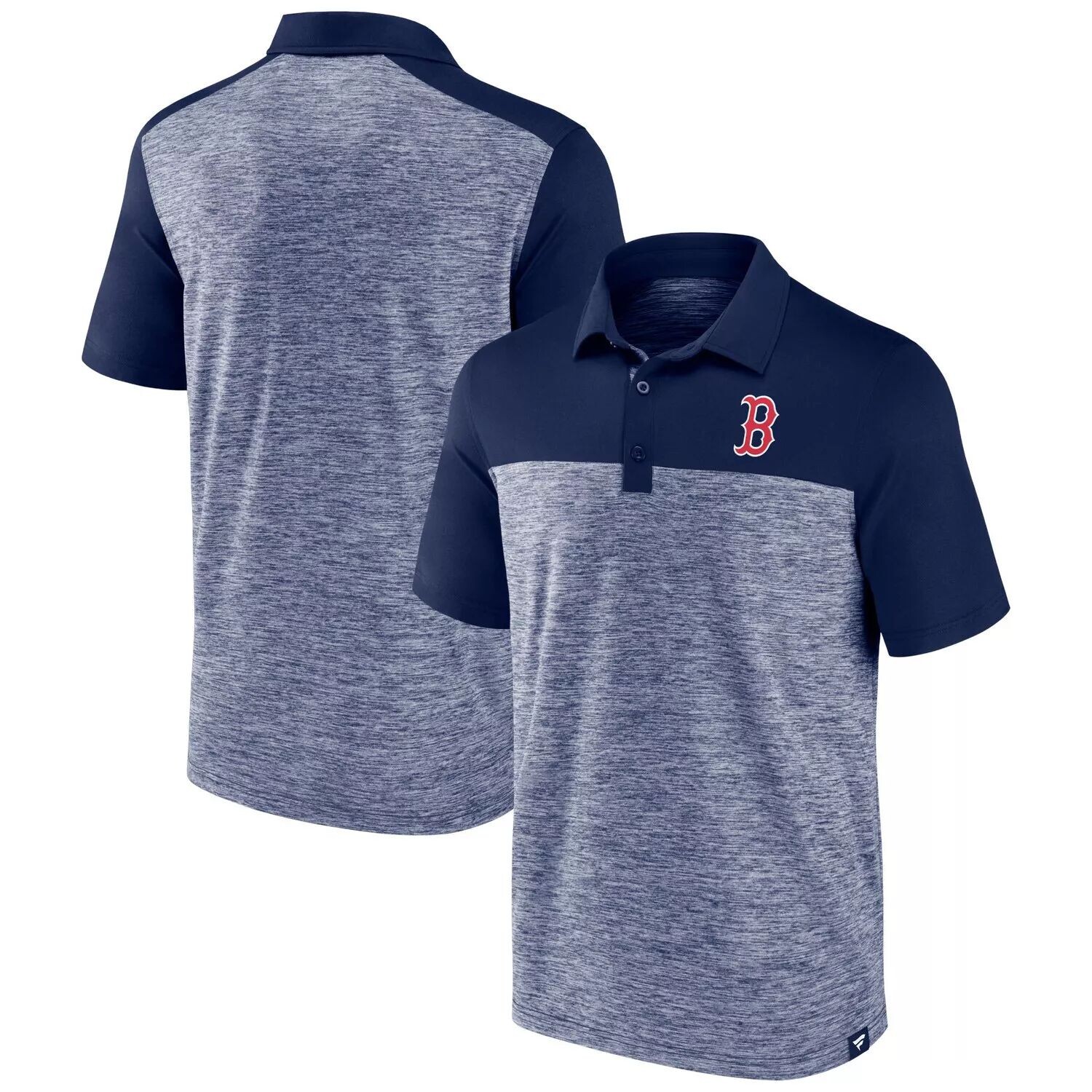 

Мужская фирменная темно-синяя футболка-поло Boston Red Sox Iconic Omni Brushed Space-Dye Fanatics
