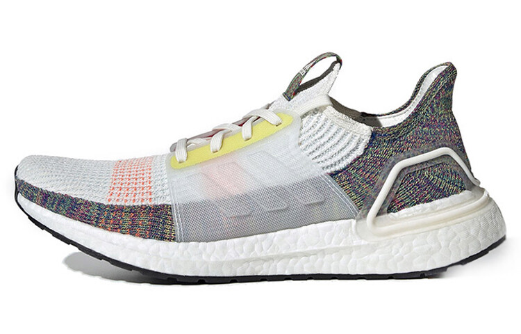 

Кроссовки унисекс Adidas ultra boost 19 Белый/Алый/Ярко-желтый