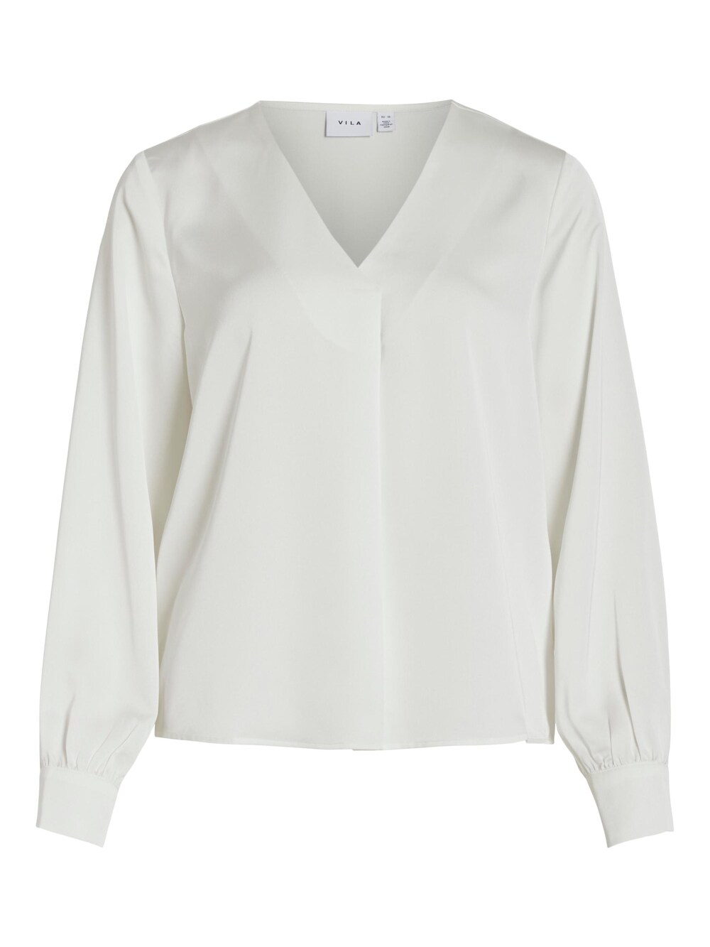 Блузка VILA, белый блузка с кружевом rouge vila белый