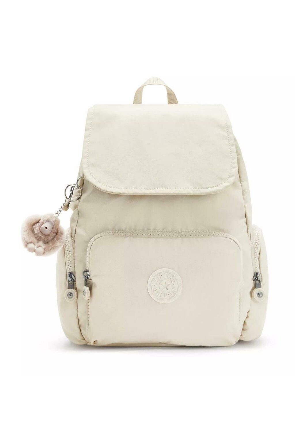 

Рюкзак CITY ZIP S Kipling, цвет beige pearl