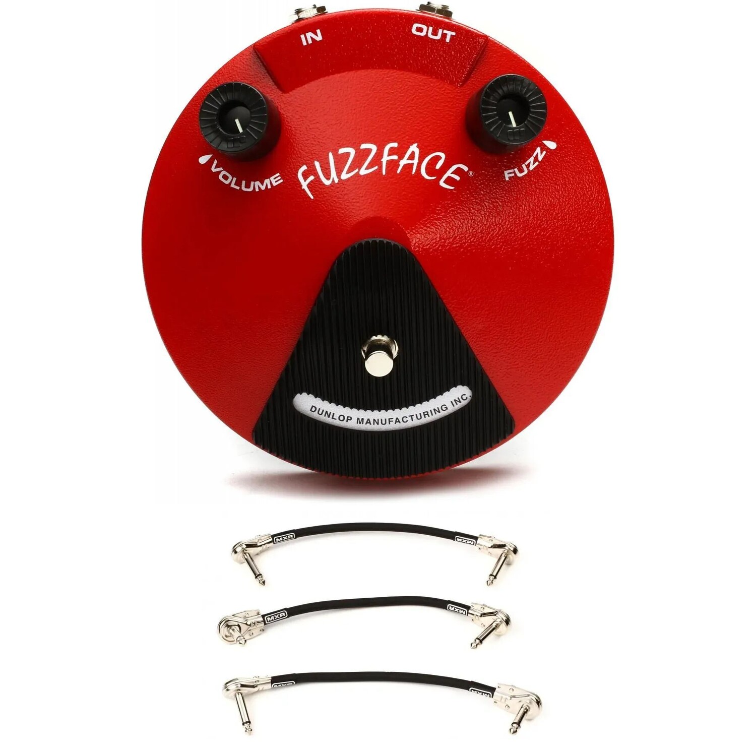 

Педаль Dunlop JDF2 Classic Fuzz Face с 3 патч-кабелями
