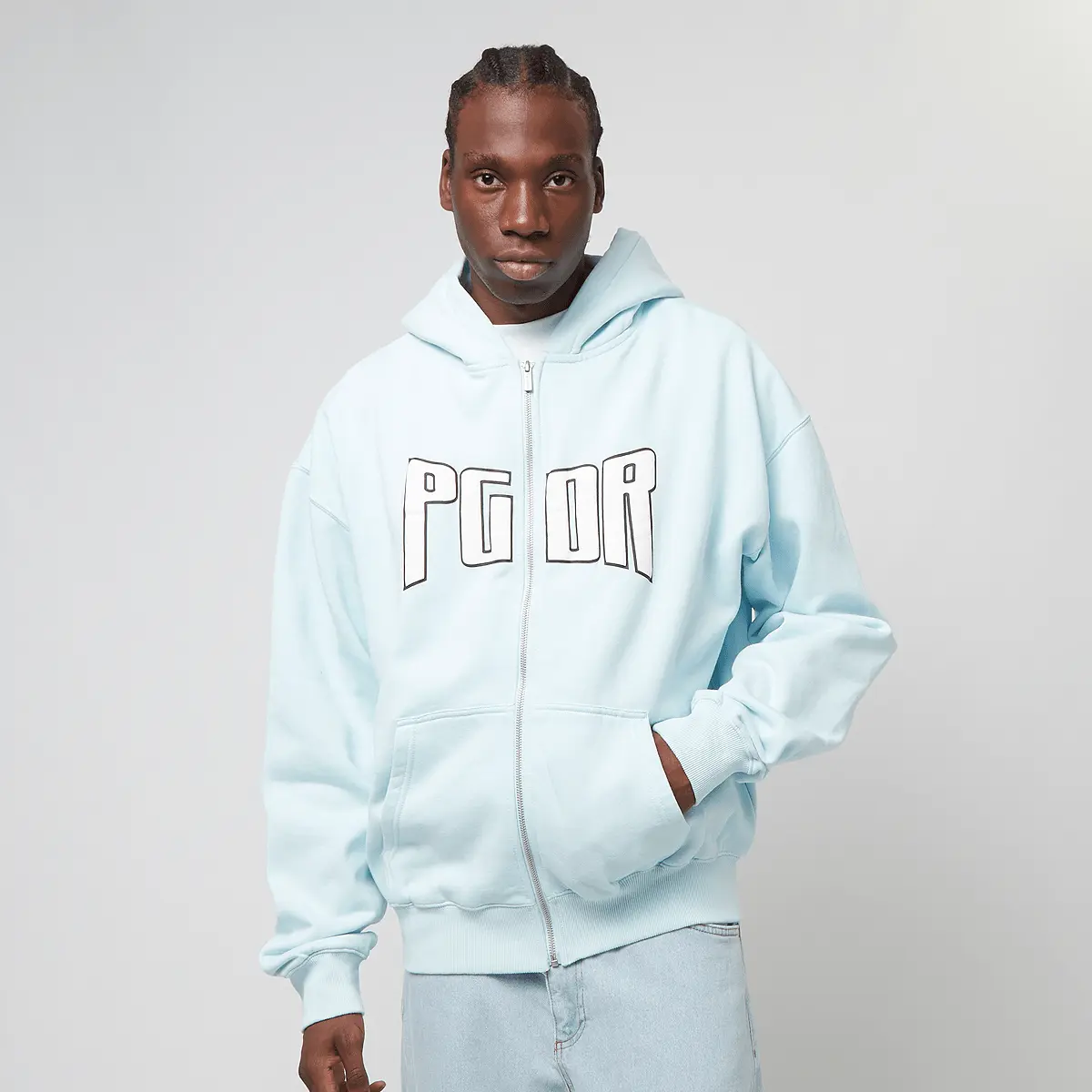 

Спортивная куртка Pegador Crystal Oversized Sweat Jacket, синий