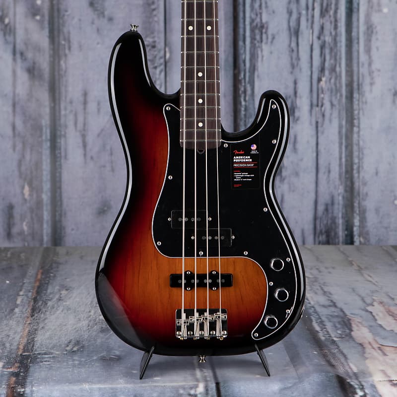 цена Электрогитара Fender American Performer Precision Bass, 3-Color Sunburst