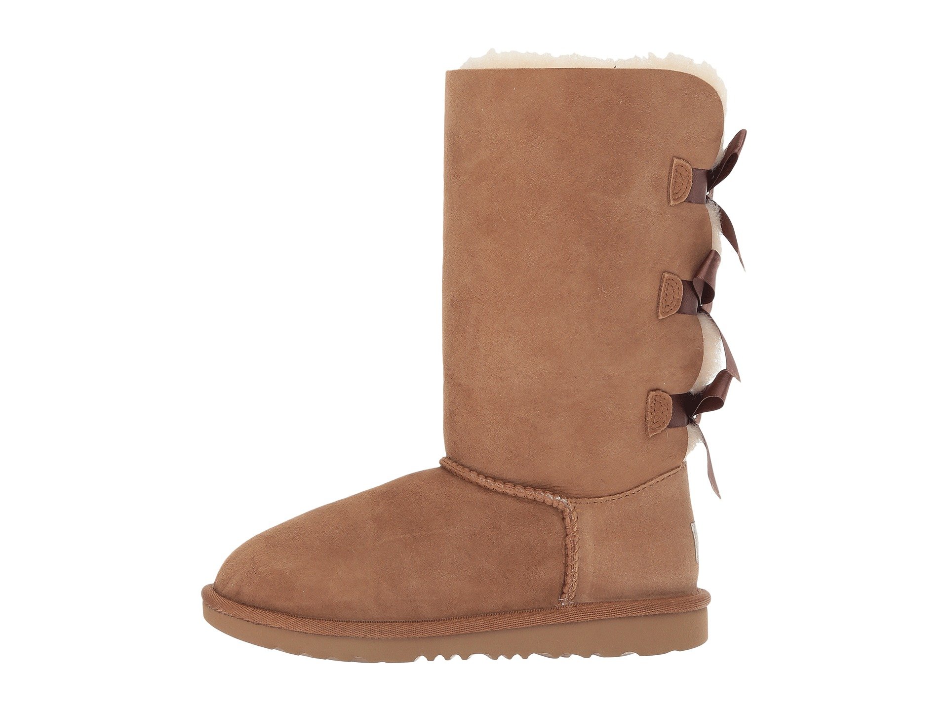 Угги UGG Kids Bailey Bow Tall II (Little Kid/Big Kid), коричневый –  заказать по выгодной цене из-за рубежа в «»