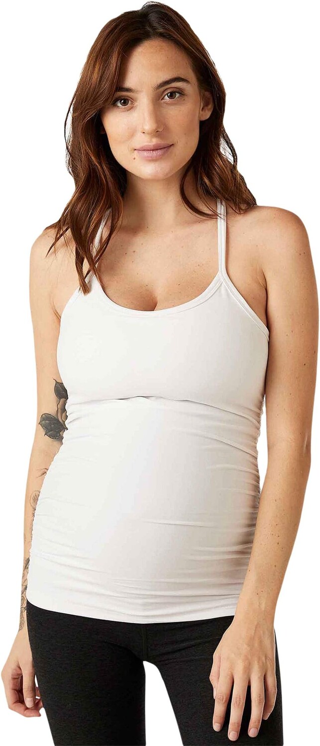 

Тонкая майка для беременных Spacedye Racerback Beyond Yoga, цвет White Light
