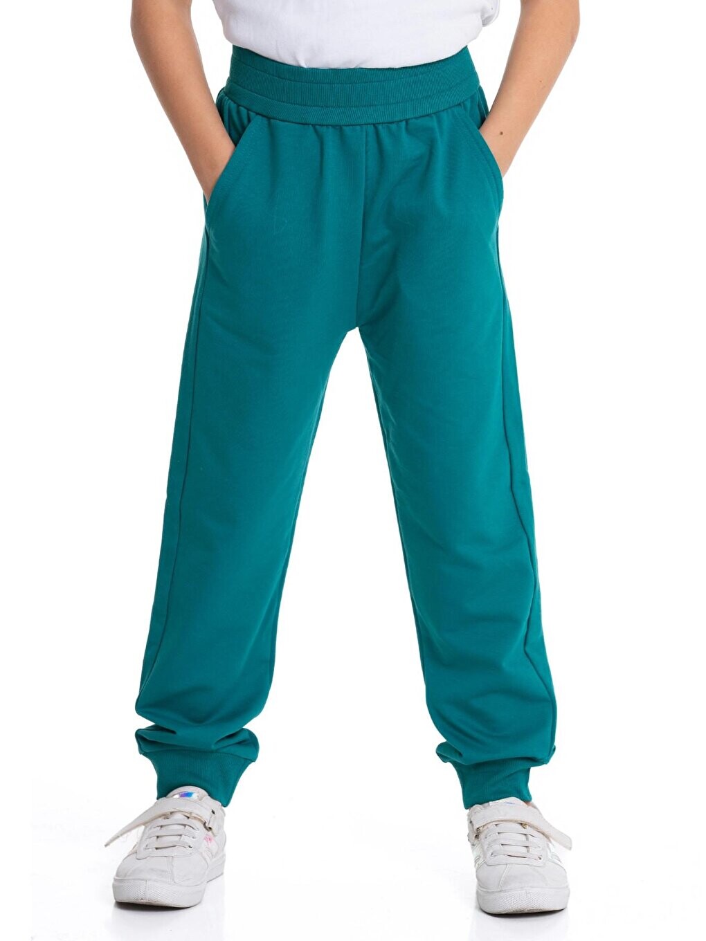 

Спортивные штаны Elastic Waist Boy Jogger 50707-1 MYHANNE, темно-зеленый