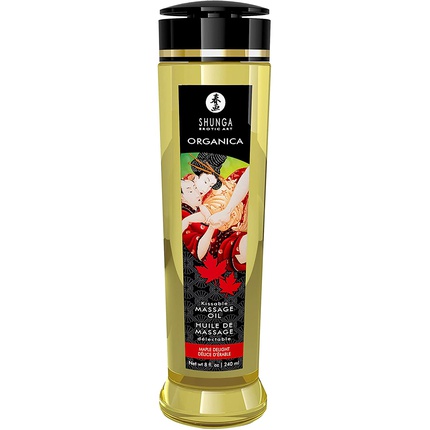 Кленовое массажное масло Shunga Organica, You2Toys массажное масло без аромата organica 240 мл
