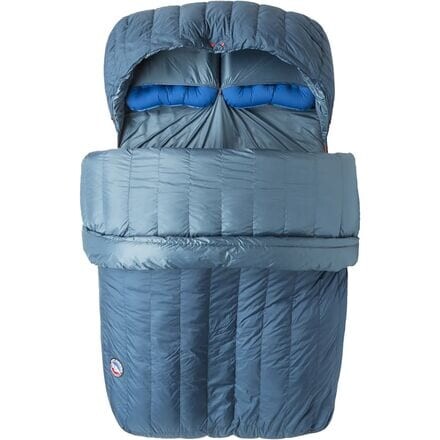 

Двойной спальный мешок Царя Соломона: 20 футов вниз Big Agnes, цвет Legion Blue/Tapestry