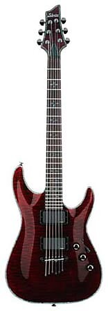 

Электрогитара Schecter C1 Hellraiser Electric Guitar Black Cherry