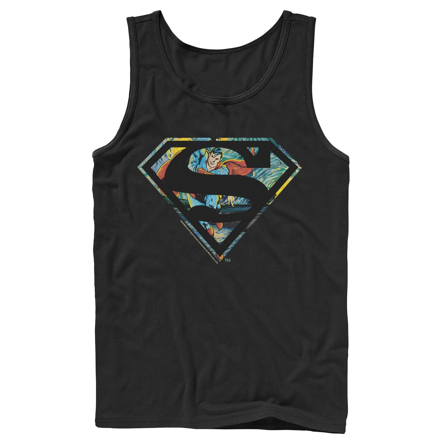 

Мужская майка с логотипом DC Comics Superman Face