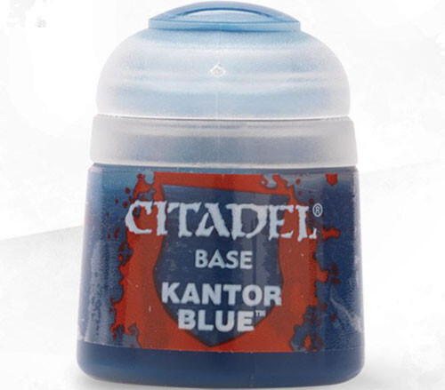 

Миниатюра Games Workshop Citadel Base Paint: Kantor Blue (12ml)