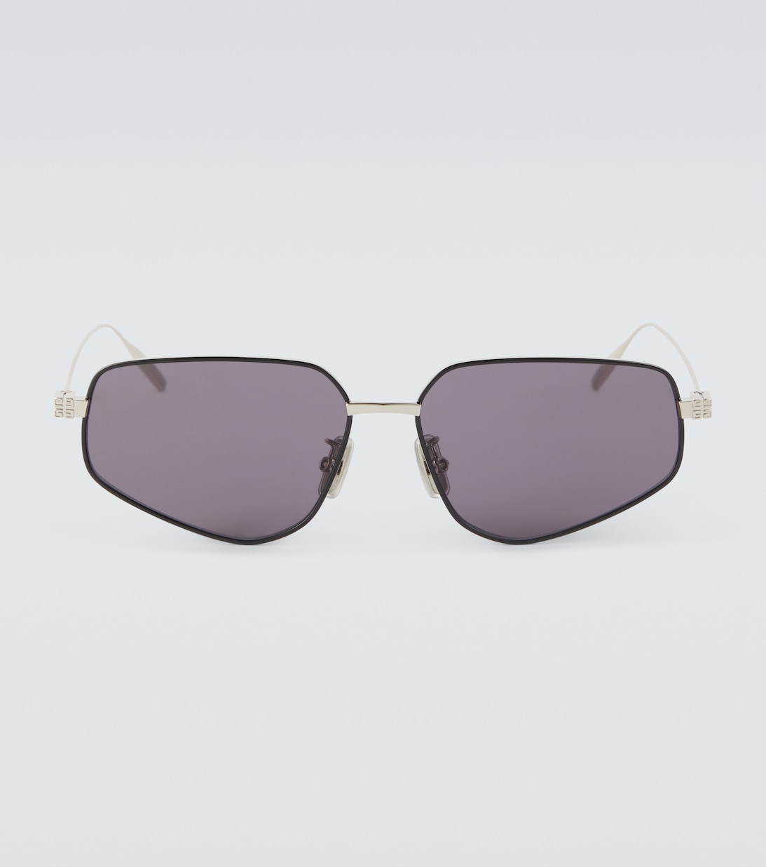Солнцезащитные очки GV Speed Givenchy, серебряный солнцезащитные очки givenchy gv 7185 g s