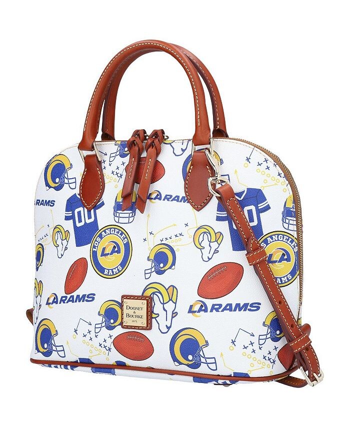 

Женская сумка Los Angeles Rams Gameday на молнии Dooney & Bourke, белый