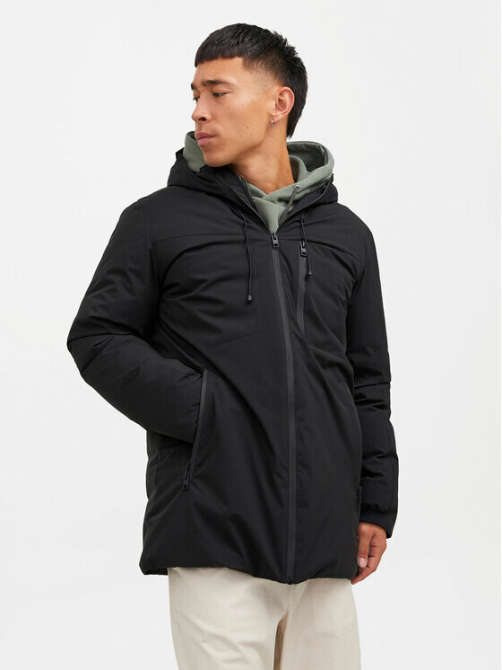 

Зимняя куртка стандартного кроя Jack&Jones, черный