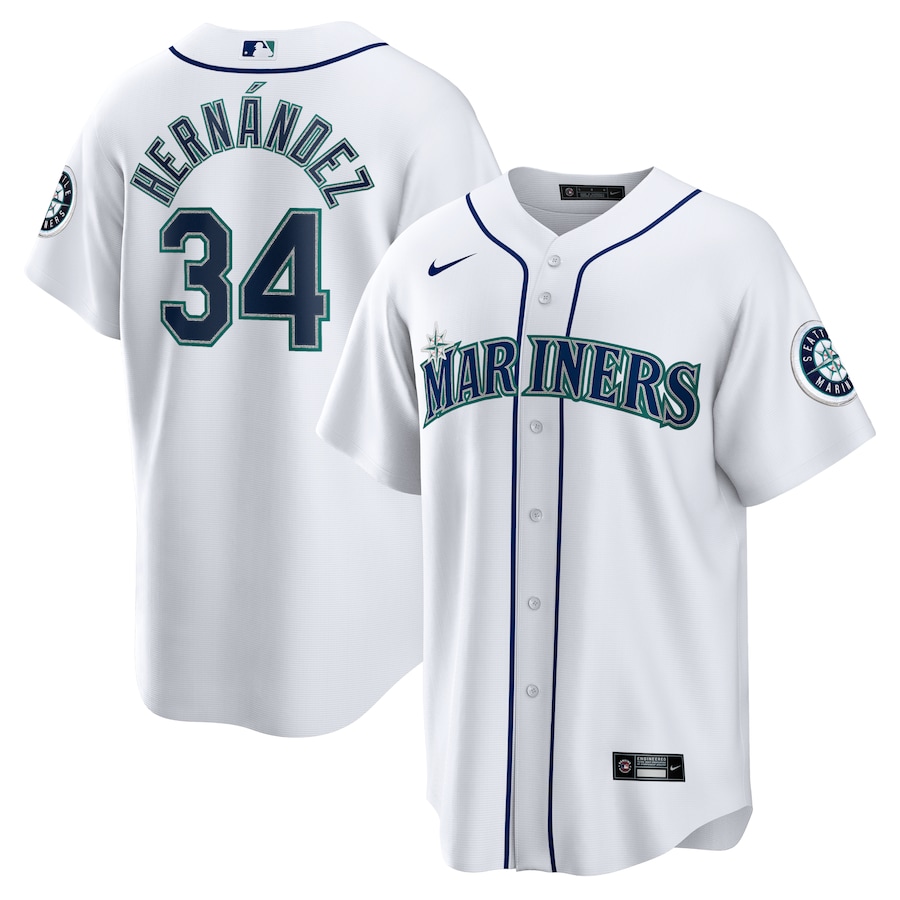 

Джерси Nike Seattle Mariners, белый