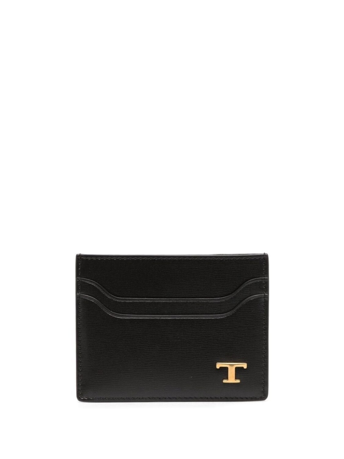 

Tod's картхолдер с монограммой, коричневый