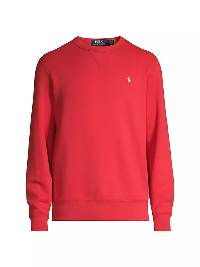 Толстовка-пуловер из хлопковой смеси Polo Ralph Lauren, красный