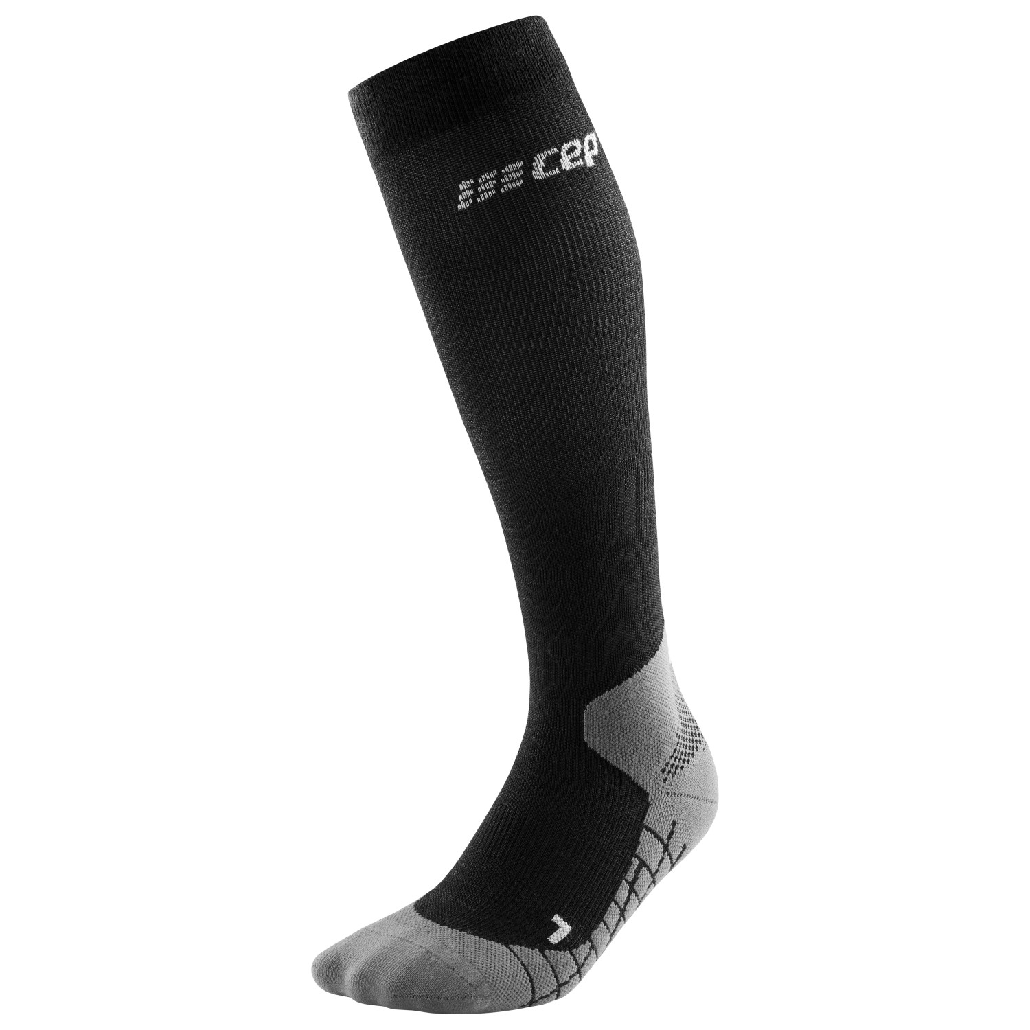 Походные носки Cep Women's Cep Light Merino Socks Hiking Tall V3, черный