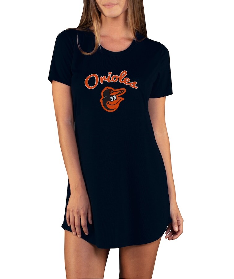 

Ночная рубашка Concepts Sport Baltimore Orioles, черный