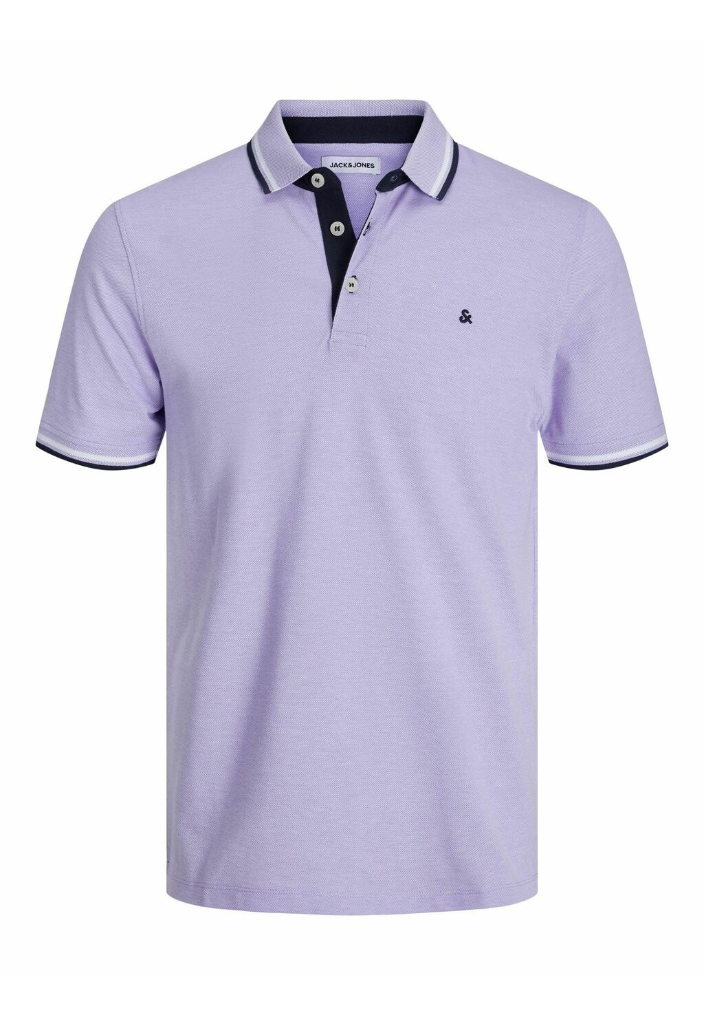 

Рубашка-поло JJEPAULOS Jack & Jones, цвет purple rose