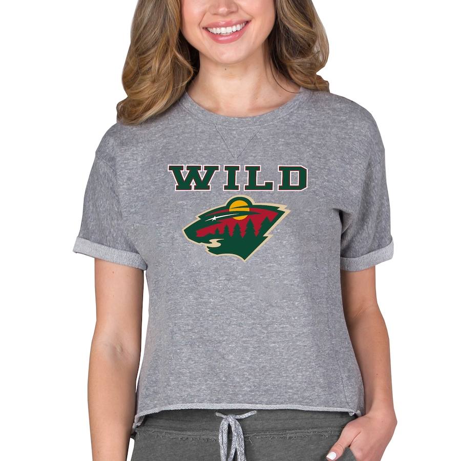 

Футболка с коротким рукавом Concepts Sport Minnesota Wild, серый