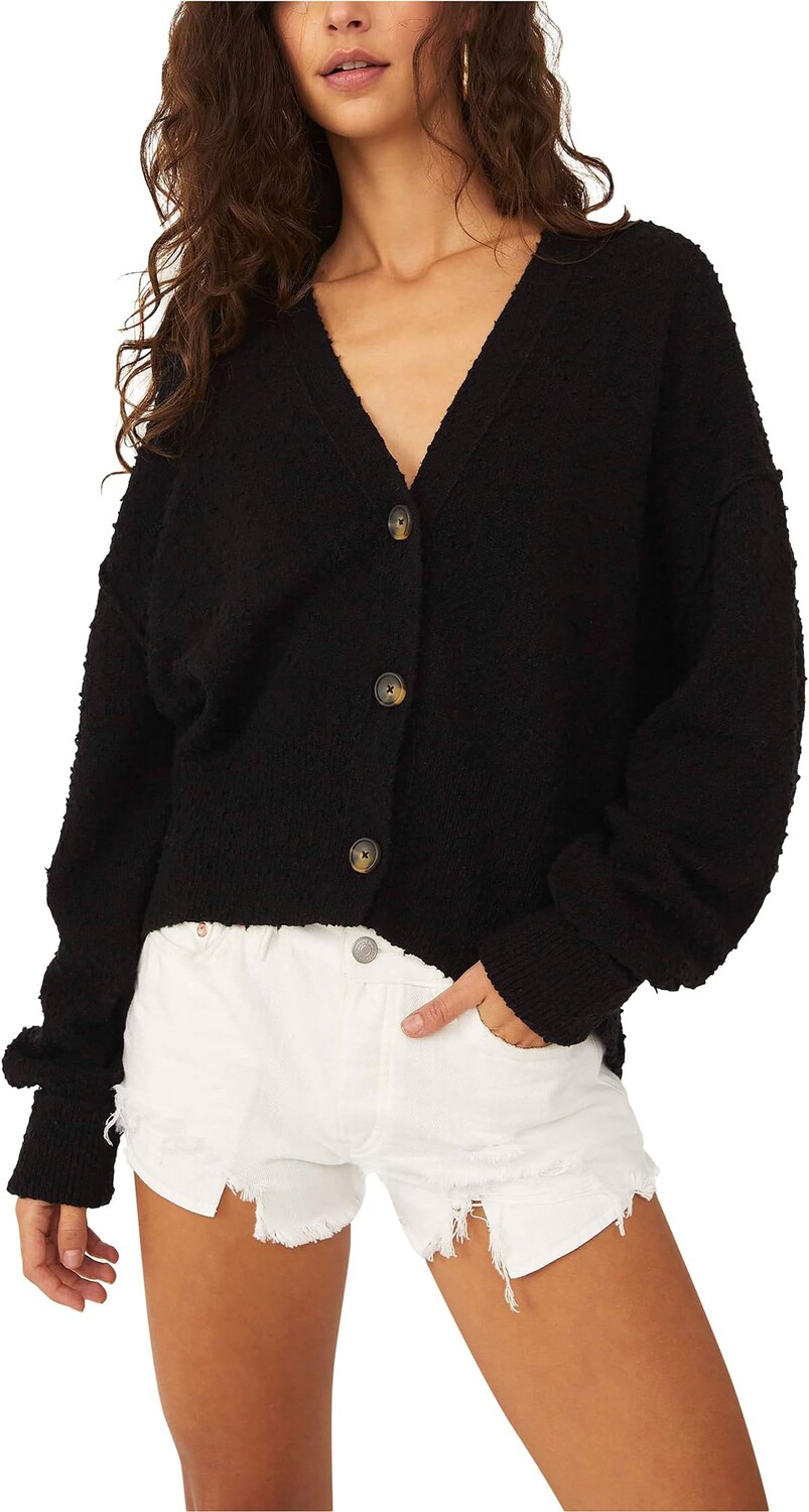 

Свитер Found My Friend Cardi Free People, черный