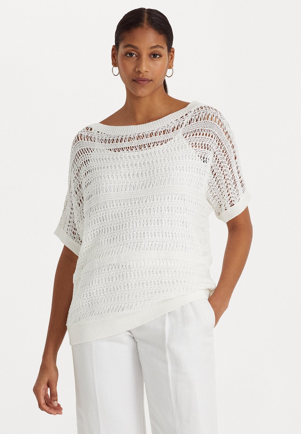 

Базовая футболка Lauren Ralph Lauren, белый