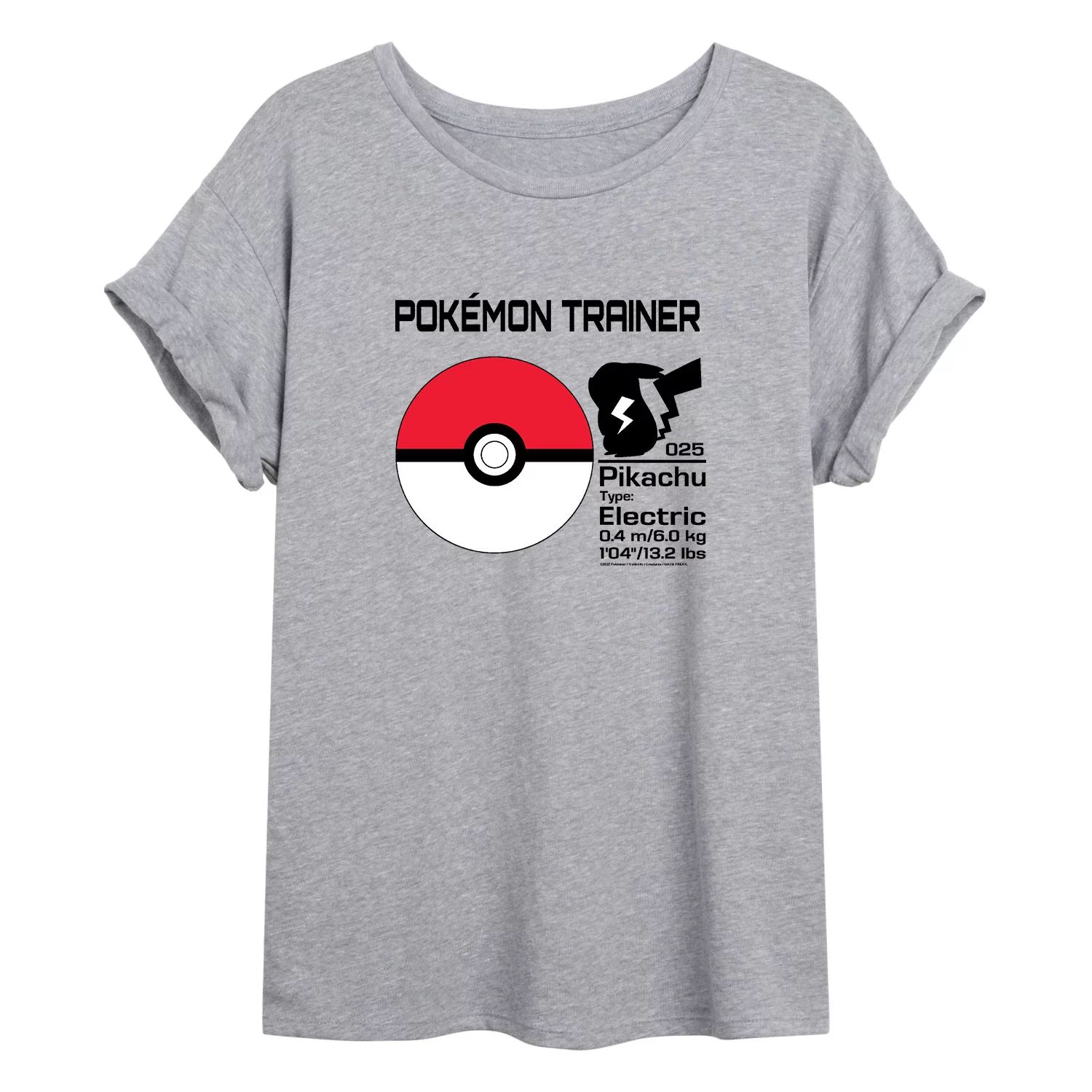 Детская футболка с рисунком Pokémon Trainer Poké Ball Licensed Character