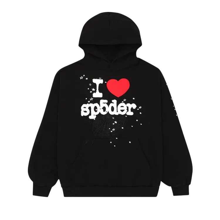 

Худи Sp5der Souvenir 'Black', черный