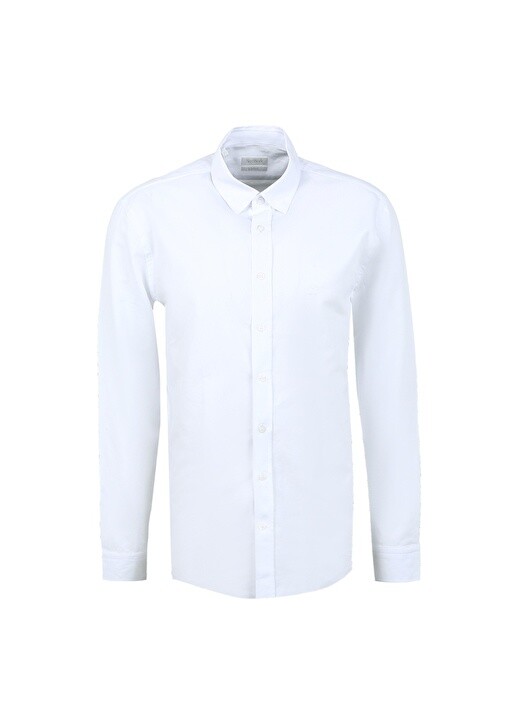 

Белая мужская рубашка Slim Fit с классическим воротником Network