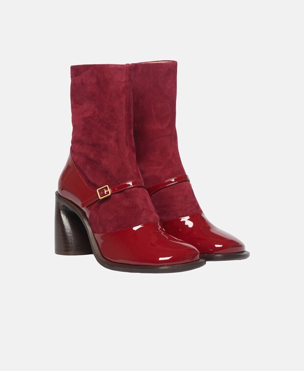 

Телячьи сапоги Rochas, бордо