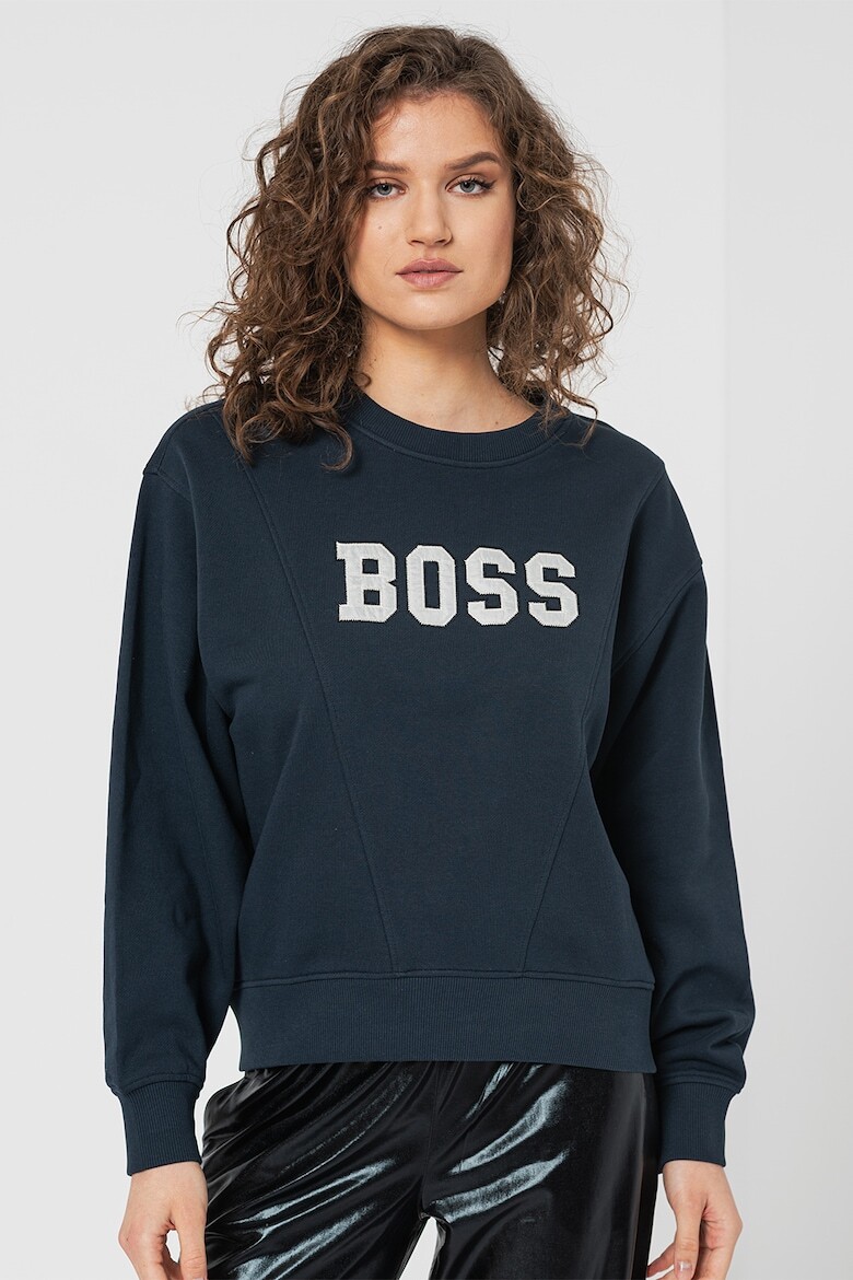 

Толстовка с логотипом Boss, синий