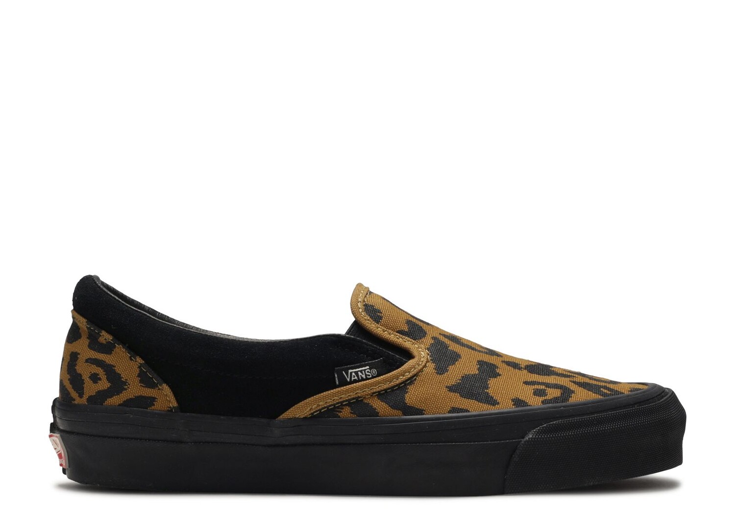 

Кроссовки Vans Og Classic Slip-On Lx 'Leopard', коричневый