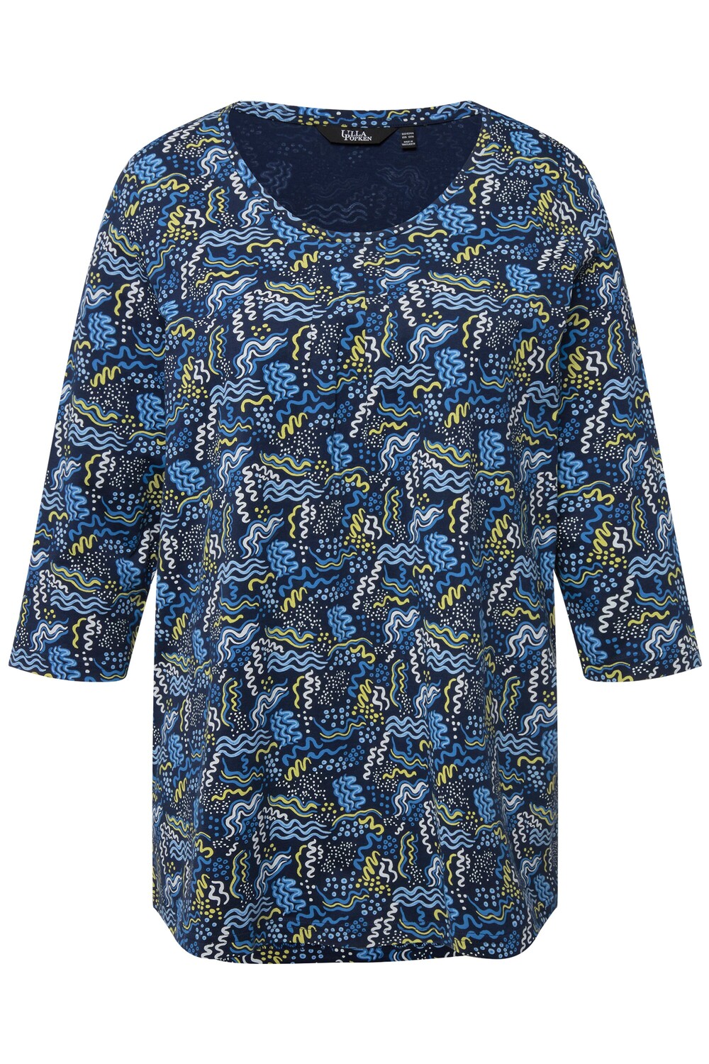

Футболка Ulla Popken, цвет tintenblau