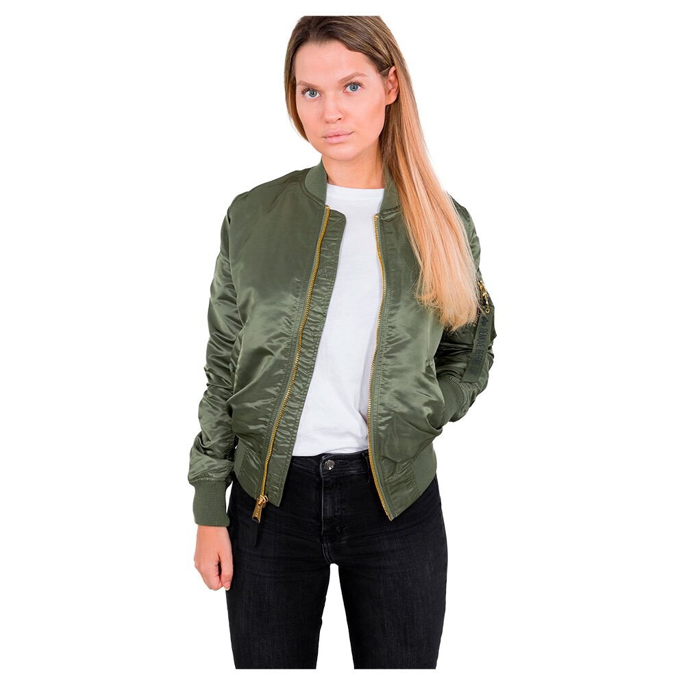 

Куртка Alpha Industries MA-1 VF LW, зеленый